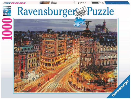 Ravensburger, puzzle 2D, Madryt, 1000 el. Ravensburger