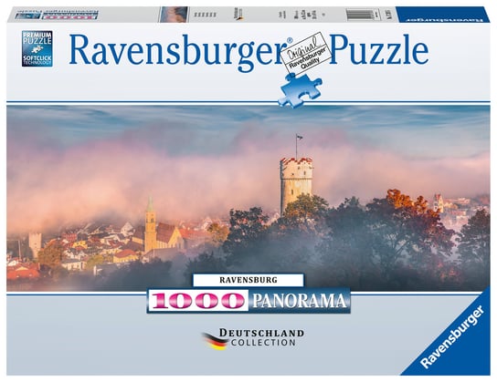 Ravensburger, puzzle 2D, Panorama, Ravensburg, 1000 el. Ravensburger