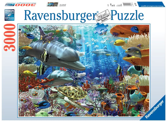 Ravensburger, puzzle 2D, Podwodne życie, 3000 el. Ravensburger