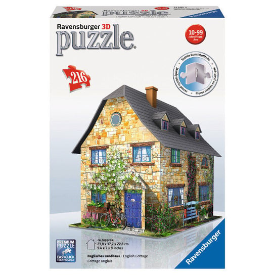 Ravensburger, puzzle 3D, Angiski dom, 216 el. Ravensburger