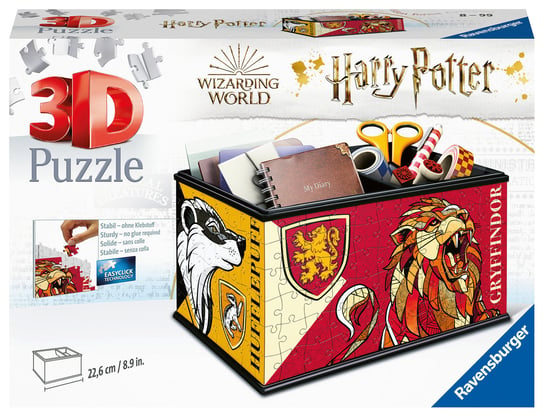 Ravensburger, puzzle, 3D Szkatułka, Harry Potter, 216 el. Ravensburger