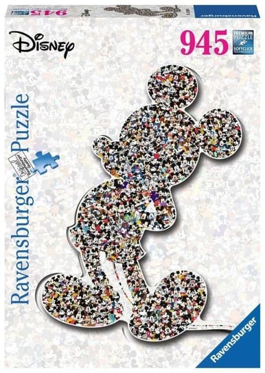 Ravensburger, puzzle, 945 Kształt Myszki Miki, 945 el. Ravensburger