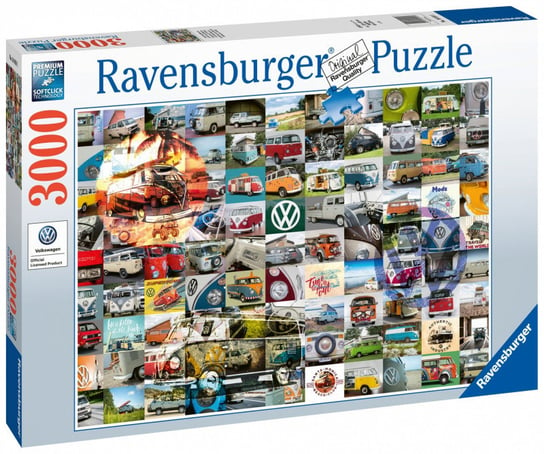 Ravensburger, puzzle, 99 Momentów Kampera VW, 3000 el. Ravensburger