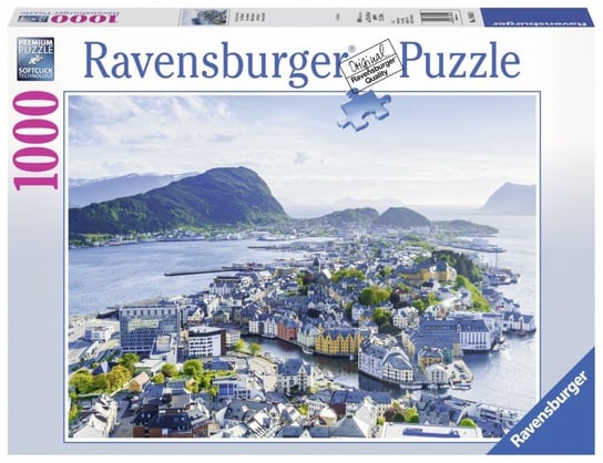 Ravensburger, puzzle, Alesund, 1000 el. Ravensburger