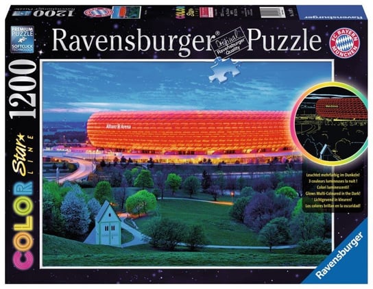 Ravensburger, puzzle, Allianz Arena, 1200 el. Ravensburger