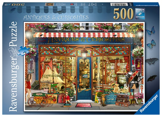 Ravensburger, puzzle, Antyki i inne rzeczy, 500 el. Ravensburger