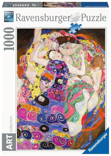 Ravensburger, puzzle, ART Collection, Gustav Klimt, Dziewica, 1000 el. Ravensburger