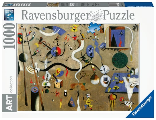 Ravensburger, puzzle, ART, Joan Miró - Karnawał Arlekina, 1000 el. Ravensburger