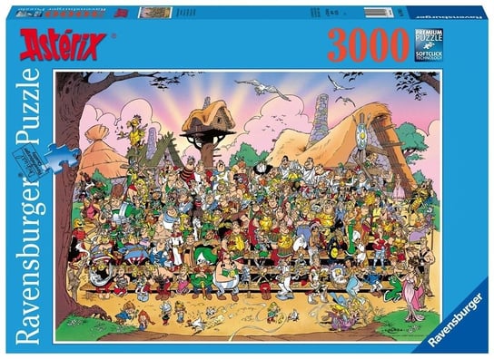 Ravensburger, puzzle, Asterix, 3000 el. Ravensburger