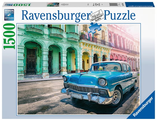 Ravensburger, puzzle, Auta Kuby, 1500 el. Ravensburger