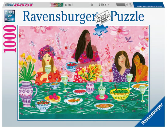 Ravensburger, puzzle, Babskie śniadanie, 1000 el. Ravensburger