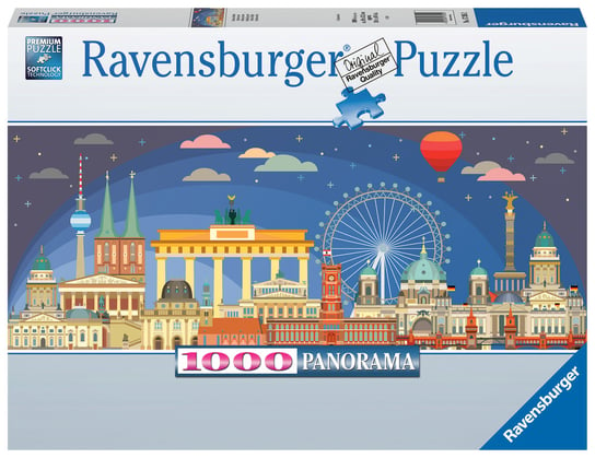 Ravensburger, puzzle, Berlin, 1000 el. Ravensburger