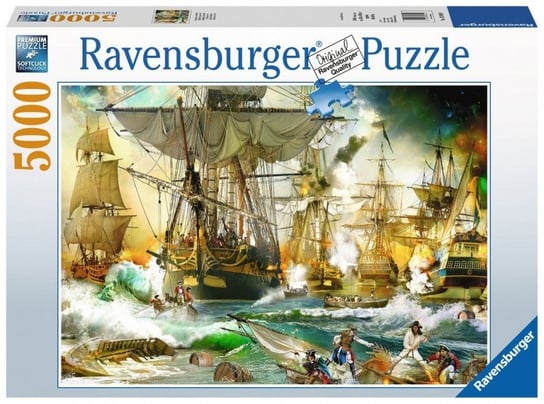 Ravensburger, puzzle, Bitwa na morzu, 5000 el. Ravensburger
