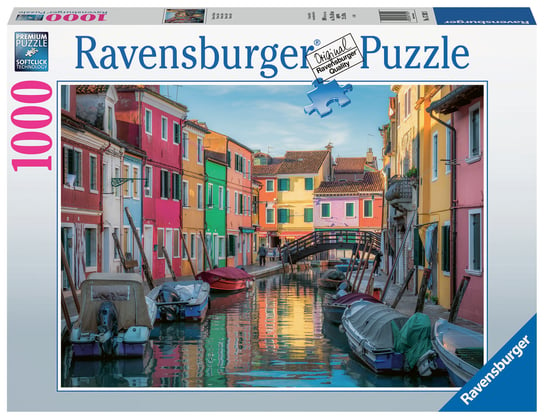 Ravensburger, puzzle, Burano, 1000 el. Ravensburger