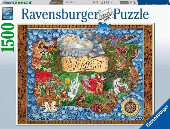 Ravensburger, puzzle, Burza, 1500 el. Ravensburger
