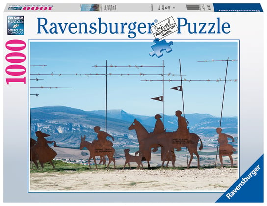 Ravensburger, puzzle, Camino de Santiago, Hiszpania, 1000 el. Ravensburger