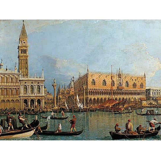 Ravensburger, puzzle, Canaletto: Pałac Ducale, 1000 el. Ravensburger