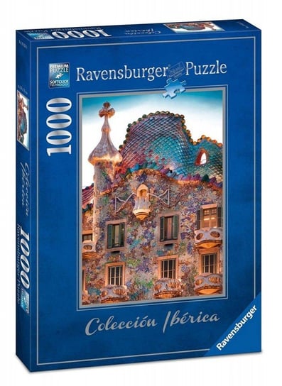 Ravensburger, puzzle, Casa Batllo, Barcona, 1000 el. Ravensburger