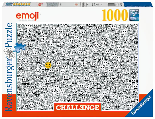 Ravensburger, puzzle, Challenge, Emoji, 1000 el. Ravensburger