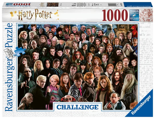 Ravensburger, puzzle, Challenge, Harry Potter, 1000 el. Ravensburger