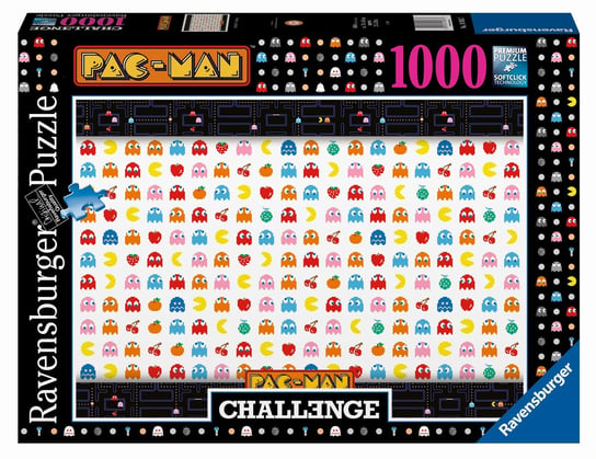 Ravensburger, puzzle, Challenge, Pac Man, 1000 el. Ravensburger
