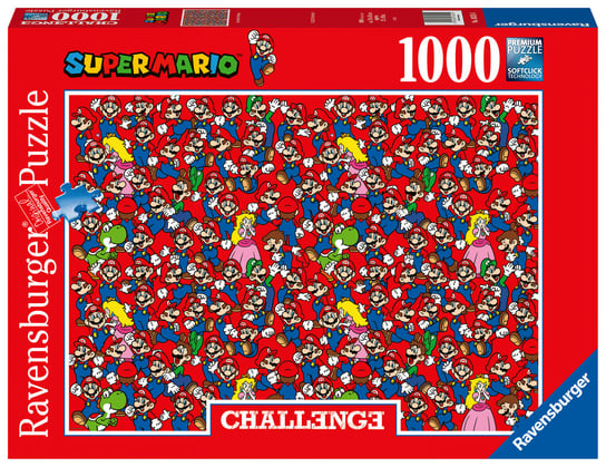 Ravensburger, puzzle, Challenge, Super Mario Bros, 1000 el. Ravensburger