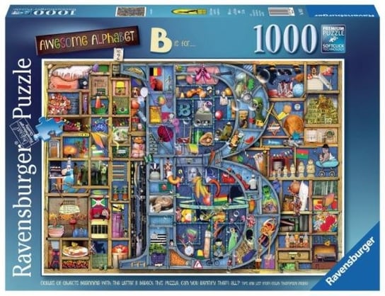 Puzzle 1000 pièces - RAVENSBURGER - Colin Thompson - Le placard de l