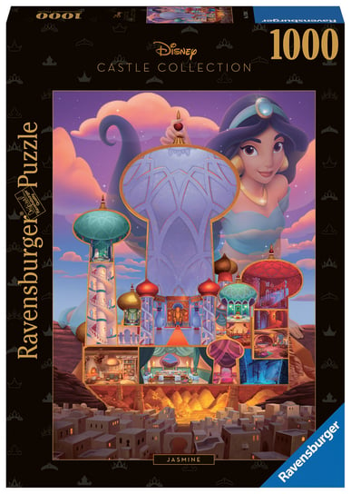 Ravensburger, puzzle, Disney, kolekcja Jasmina, 1000 el. Ravensburger