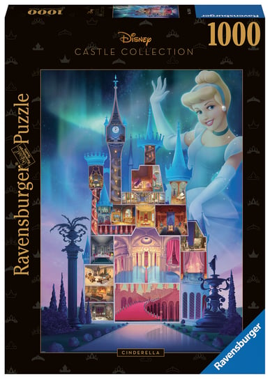 Ravensburger, puzzle, Disney, kolekcja Kopciuszek, 1000 el. Ravensburger