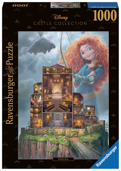 Ravensburger, puzzle, Disney, kolekcja Merida, 1000 el. Ravensburger