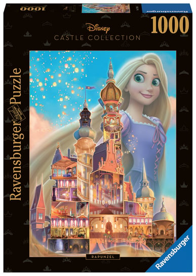 Ravensburger, puzzle, Disney, kolekcja Roszpunka, 1000 el. Ravensburger