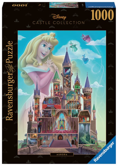 Ravensburger, puzzle, Disney kolekcja Śpiąca Królewna, 1000 el. Ravensburger