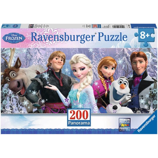 Ravensburger, puzzle, Disney, Kraina Lodu, 200 el. Ravensburger