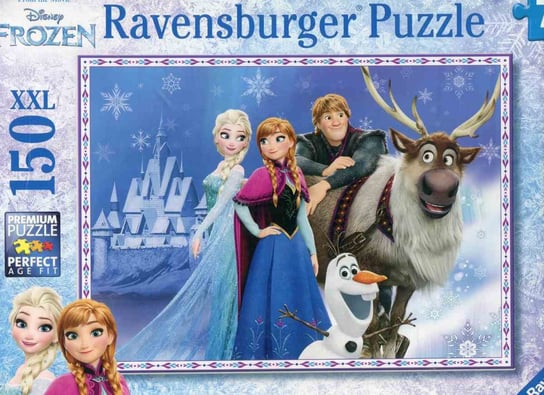 Ravensburger, puzzle, Disney, Kraina Lodu, Przyjacie, 150 el. Ravensburger