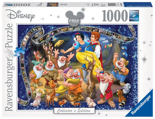 Ravensburger, puzzle, Disney, Królewna Śnieżka, 1000 el. Ravensburger