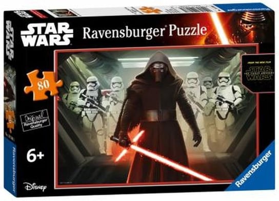 Ravensburger, puzzle, Disney, Star Wars, Epizod VII, 80 el. Ravensburger