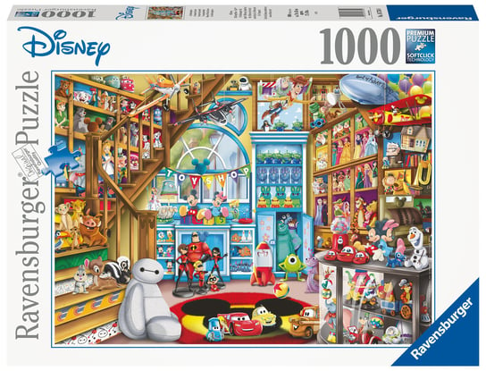 Ravensburger, puzzle, Disney, Świat Disney'a, 1000 el. Ravensburger