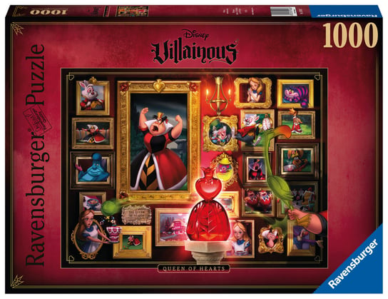 Ravensburger, puzzle, Disney, Villainous, Królowa Kier, 1000 el. Ravensburger