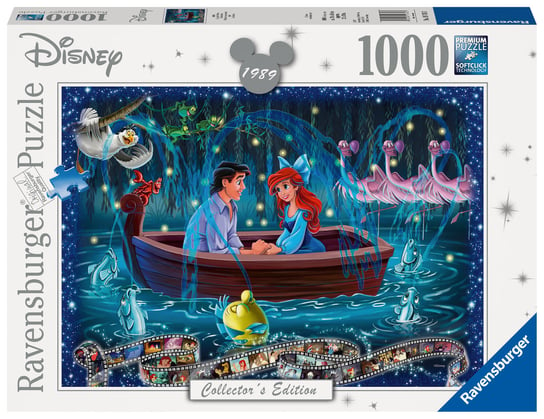 Ravensburger, puzzle, Disney, Walt Disney, Mała Syrenka, 1000 el. Ravensburger