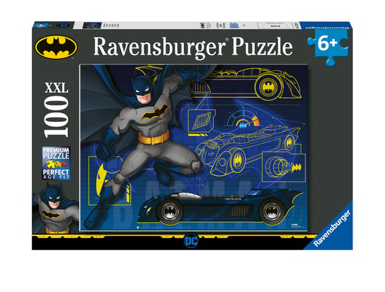 Ravensburger, puzzle, dla dzieci XXL Batman, 100 el. Ravensburger