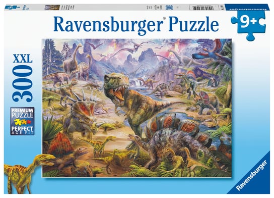 Ravensburger, puzzle, dla dzieci XXL Dinozaury, 300 el. Ravensburger