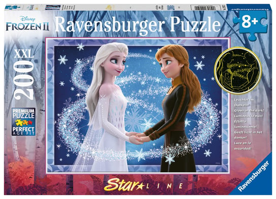 Ravensburger, puzzle, dla dzieci XXL Disney, Kraina Lodu II, 200 el. Ravensburger