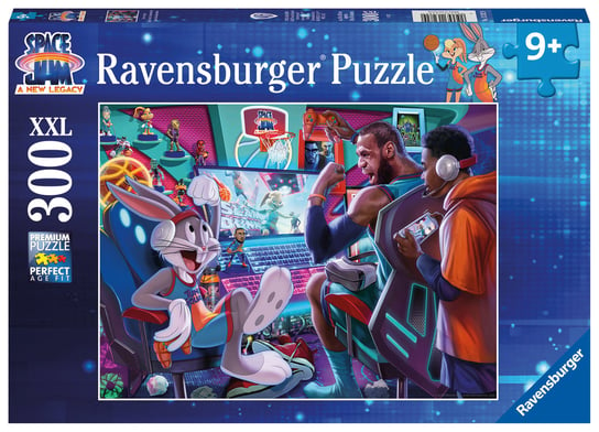 Ravensburger, puzzle, dla dzieci XXL Kosmiczny mecz, 300 el. Ravensburger