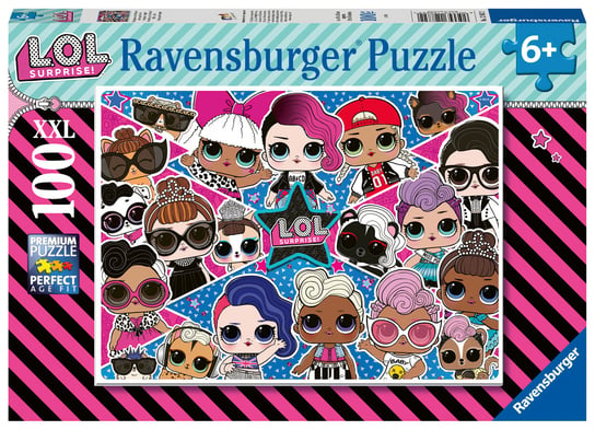Ravensburger, puzzle, dla dzieci XXL L.O.L. Surprise, 100 el. Ravensburger