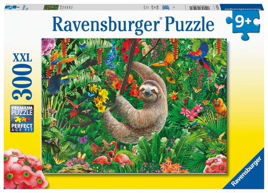 Ravensburger, puzzle, dla dzieci XXL Leniwiec, 300 el. Ravensburger