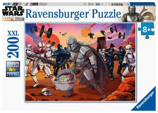 Ravensburger, puzzle, dla dzieci, XXL, Mandalorian, 200 el. Ravensburger