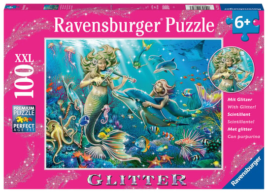 Ravensburger, puzzle, dla dzieci XXL Podwodne piękności, 100 el. Ravensburger