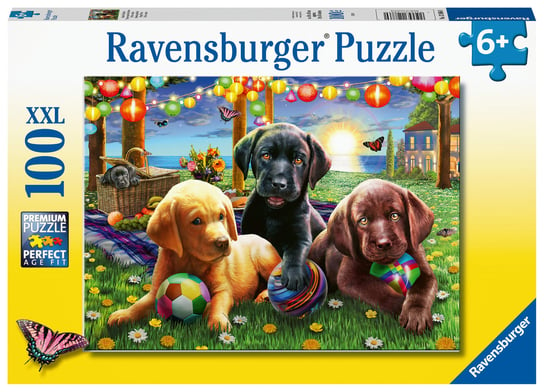 Ravensburger, puzzle, dla dzieci XXL Psy, 100 el. Ravensburger