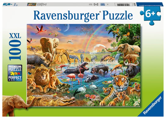 Ravensburger, puzzle, dla dzieci XXL Studnia w dżungli, 100 el. Ravensburger