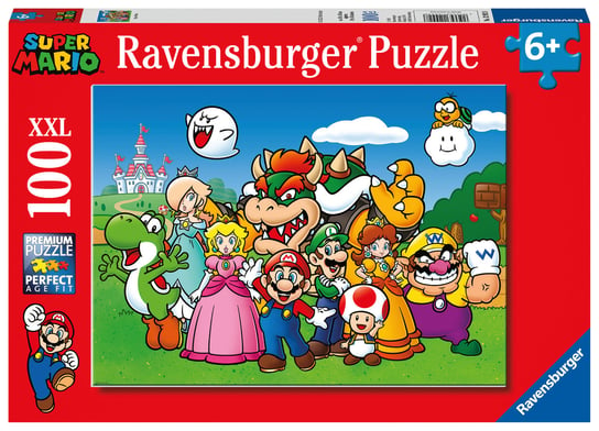 Ravensburger, puzzle, dla dzieci XXL Super Mario, 100 el. Ravensburger
